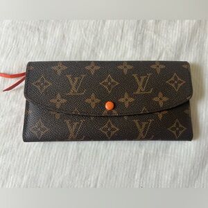 Louis Vuitton Monogram Canvas Rogue Emilie Wallet